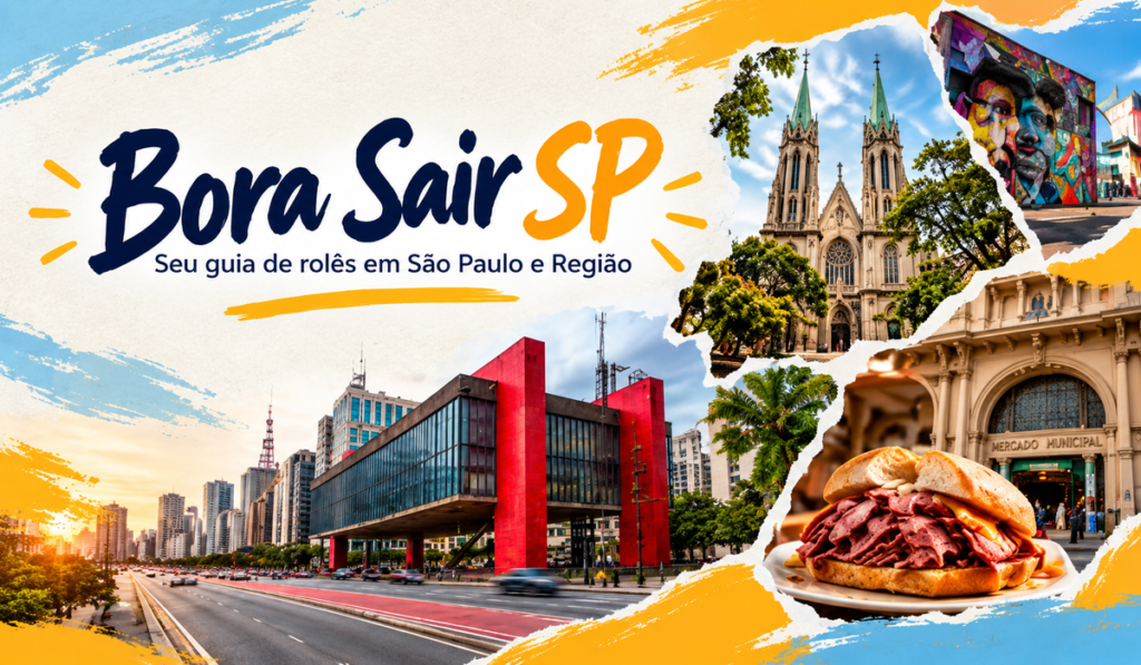 Bora Sair SP, guia de rolês em São Paulo e região